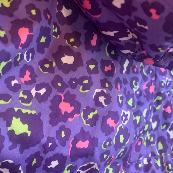 Girl’s Pink Platinum Raincoat 14-16 - Picture 8 of 11